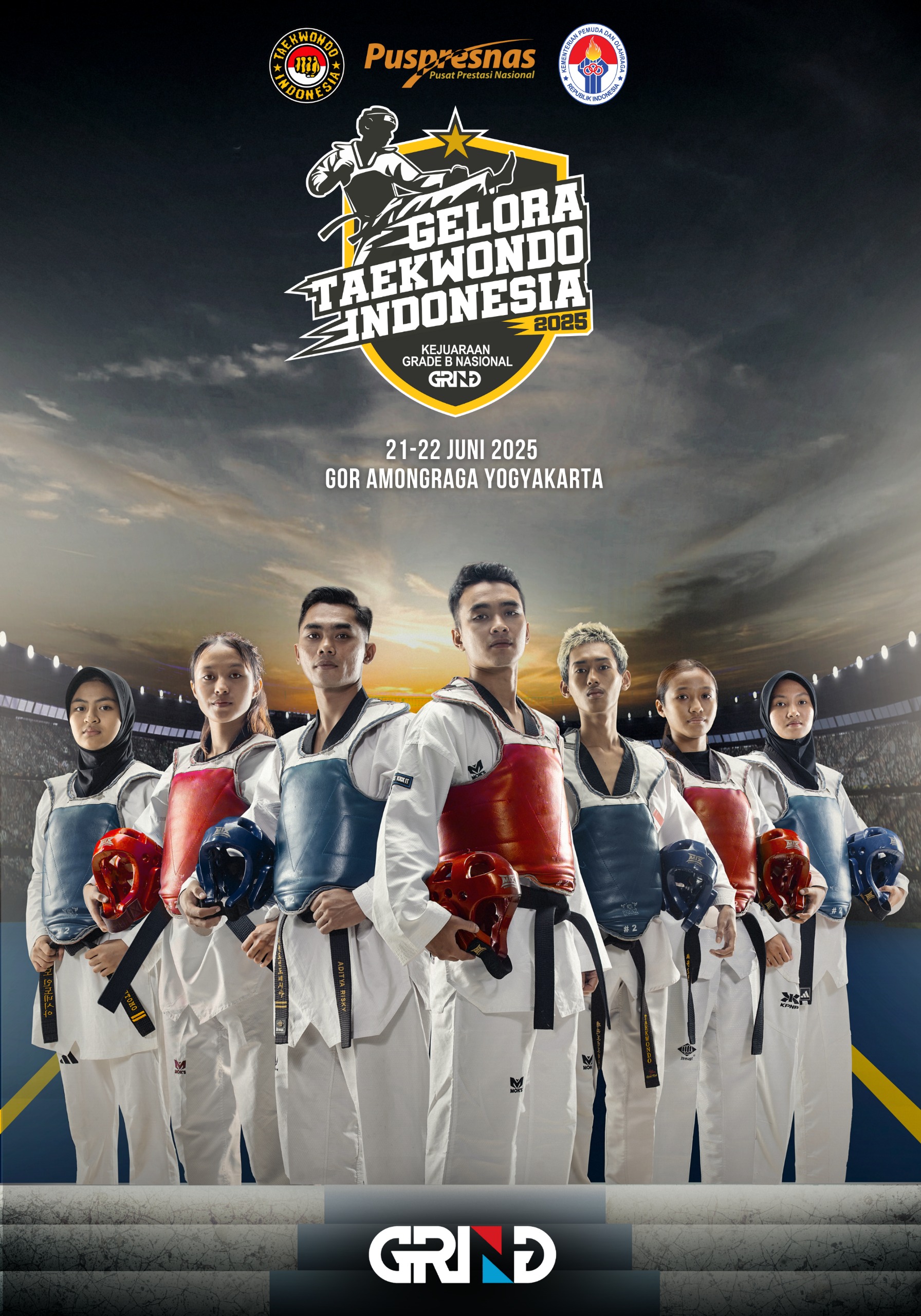 Panggung Juara Taekwondo Indonesia NBL Taekwondo Academy